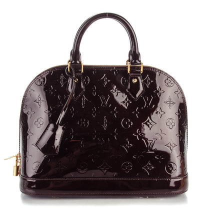 Louis Vuitton Vernis Alma PM Amarante 1 of 7
