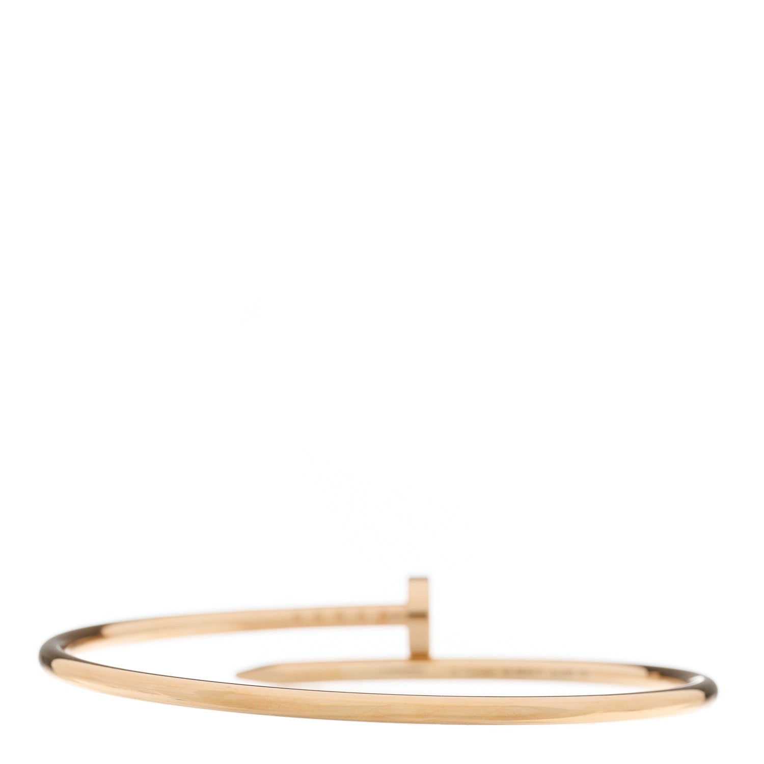 Cartier 18K Pink Gold Small Juste Un Clou Bracelet 16 2 of 3