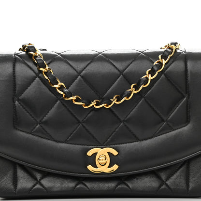 Chanel Lambskin Quilted Small Single Flap Black 8 of 8
