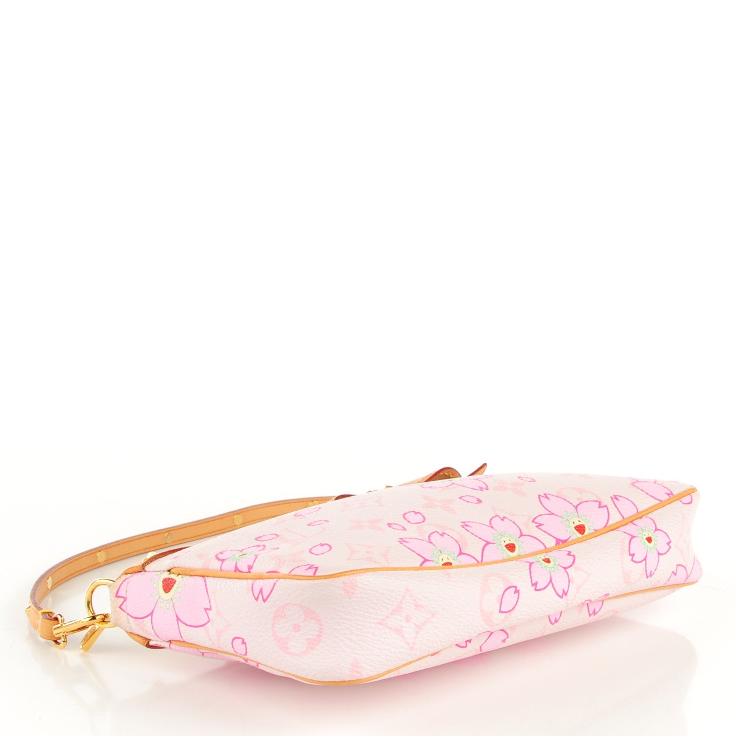 Louis Vuitton Monogram Cherry Blossom Pochette Accessories Pink 4 of 7
