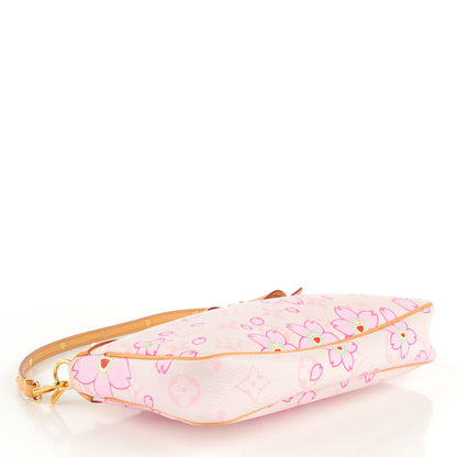 Louis Vuitton Monogram Cherry Blossom Pochette Accessories Pink 4 of 7