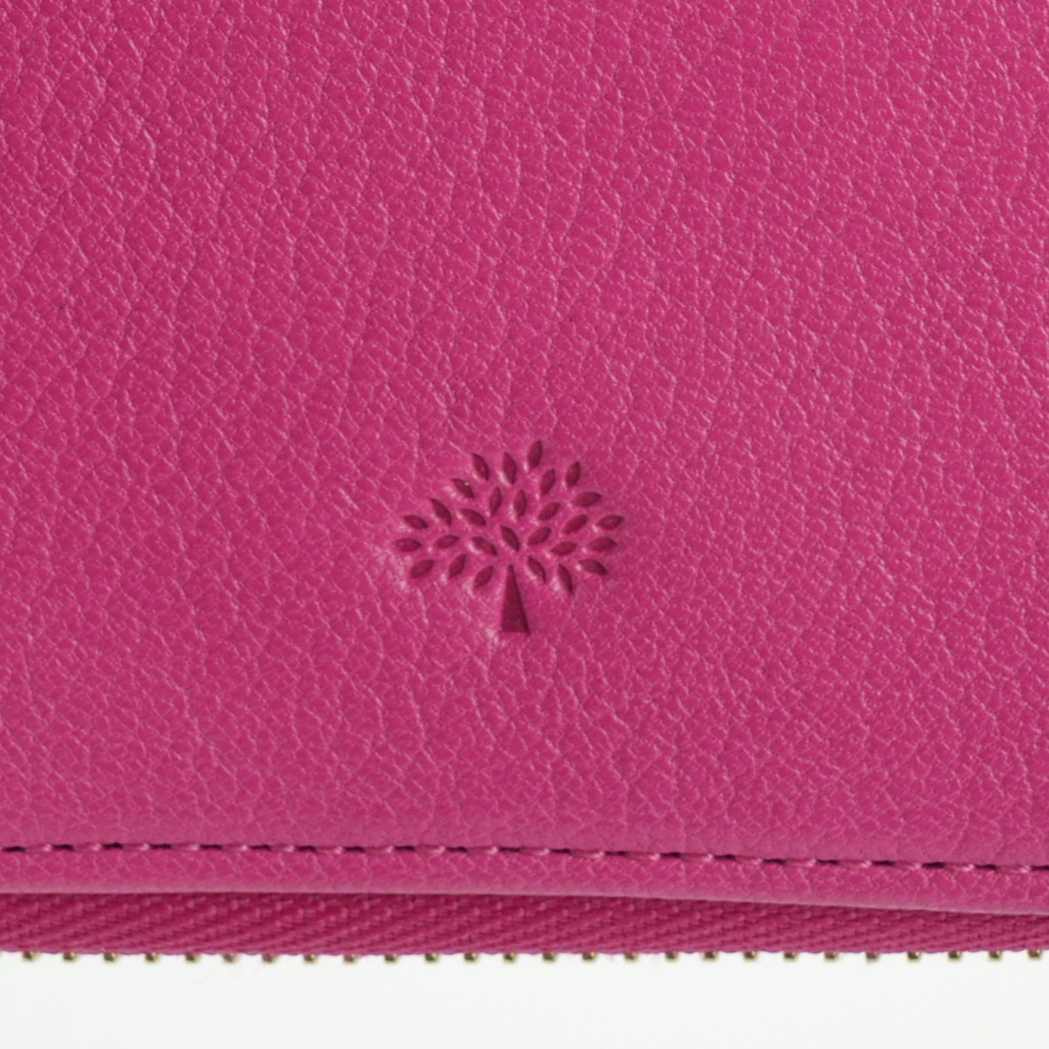 Mulberry Glossy Goat Zip Around Travel Wallet Pink 7 of 8