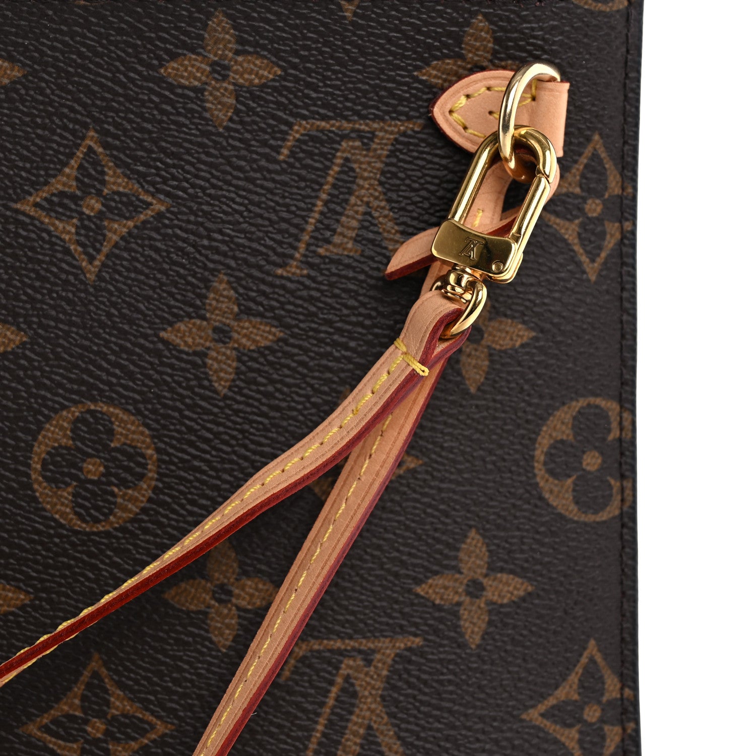 Louis Vuitton Monogram Neverfull MM GM Pochette Pivoine 8 of 8