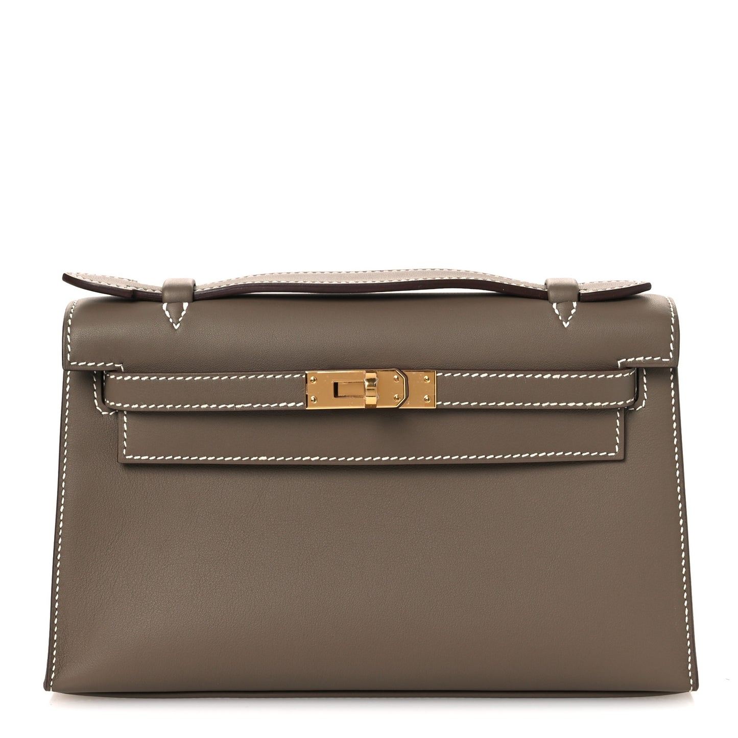 Swift Kelly Pochette Clutch Etoupe