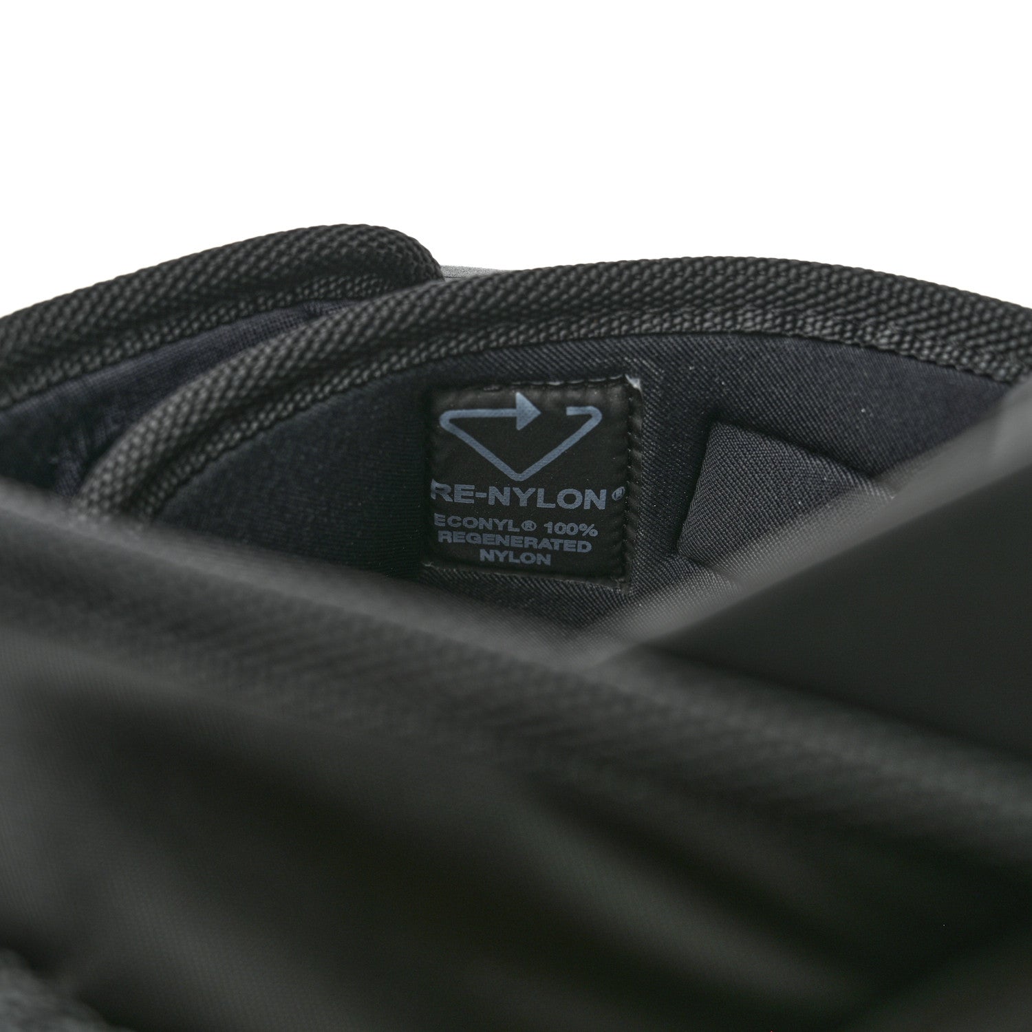 Prada Nylon Logo Slide Sandals 8 Black 8 of 10