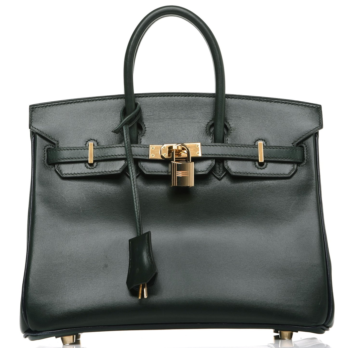 Box Birkin 25 Vert Fonce