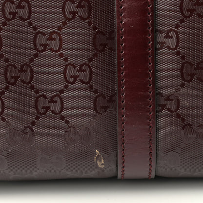 Gucci Imprime Monogram Medium Joy Boston Bordeaux 10 of 10