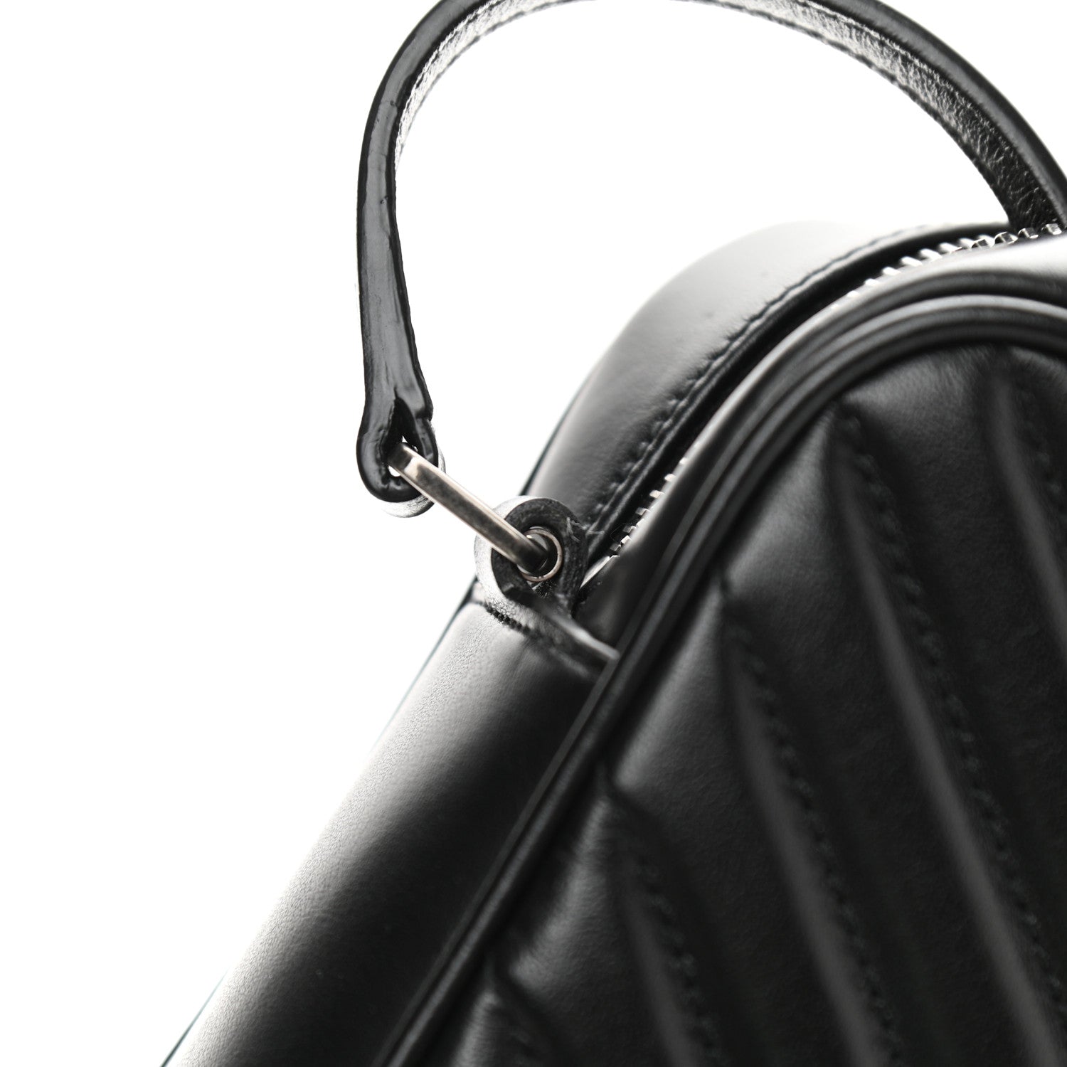 Saint Laurent Calfskin Matelasse Monogram Lou Camera Bag Black 10 of 10