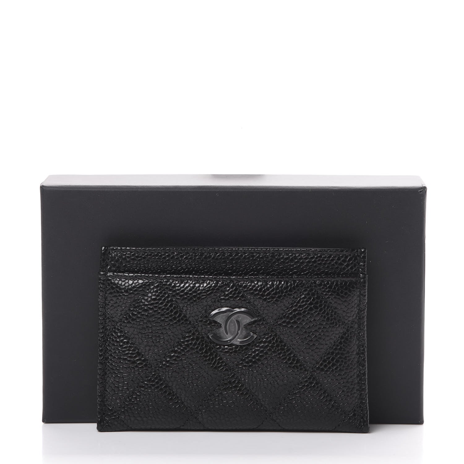Chanel Caviar Quilted Incognito Card Holder Black 8 of 8