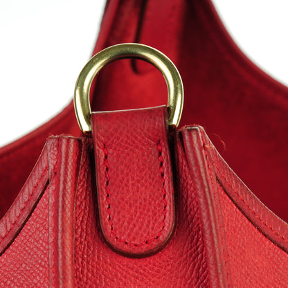 Hermes Courchevel Evelyne GM Rouge Vif 16 of 20