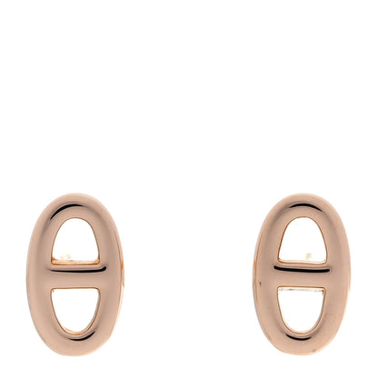 Hermes 18K Rose Gold TPM Farandole Stud Earrings 1 of 6
