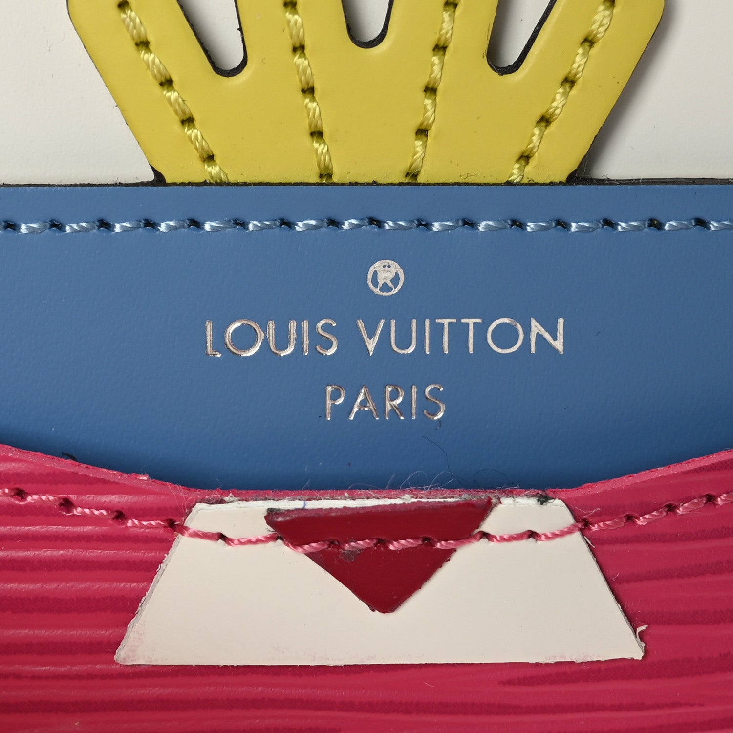 Louis Vuitton Epi Tribal Mask Card Holder Pivoine 7 of 7