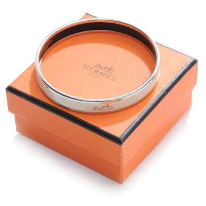 Hermes Enamel Narrow Caleche Printed Bracelet PM 65 3 of 6