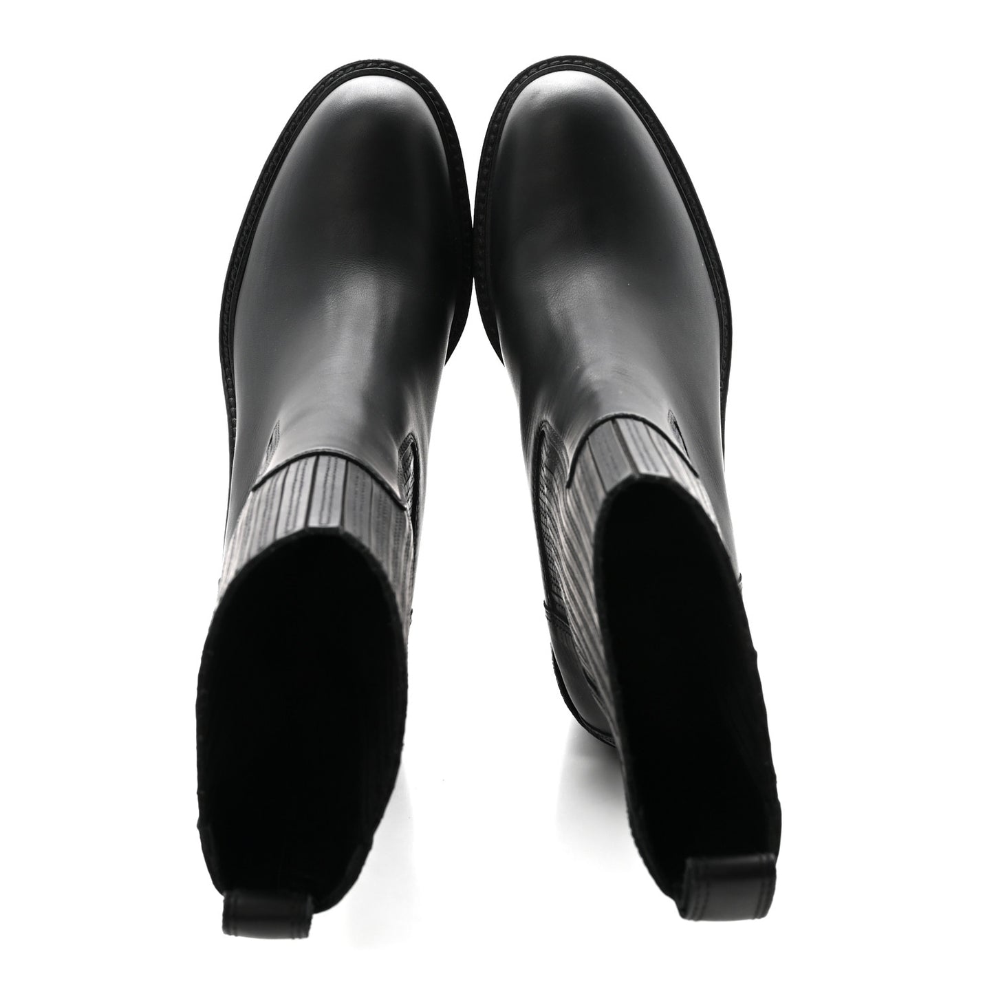 Calfskin Donia 70 Ankle Boots 36 Black