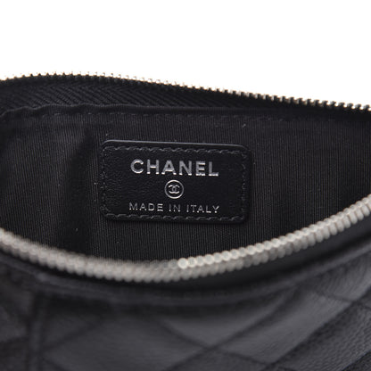 Chanel Caviar Quilted Classic Flat Wallet Pouch So Black 8 of 10