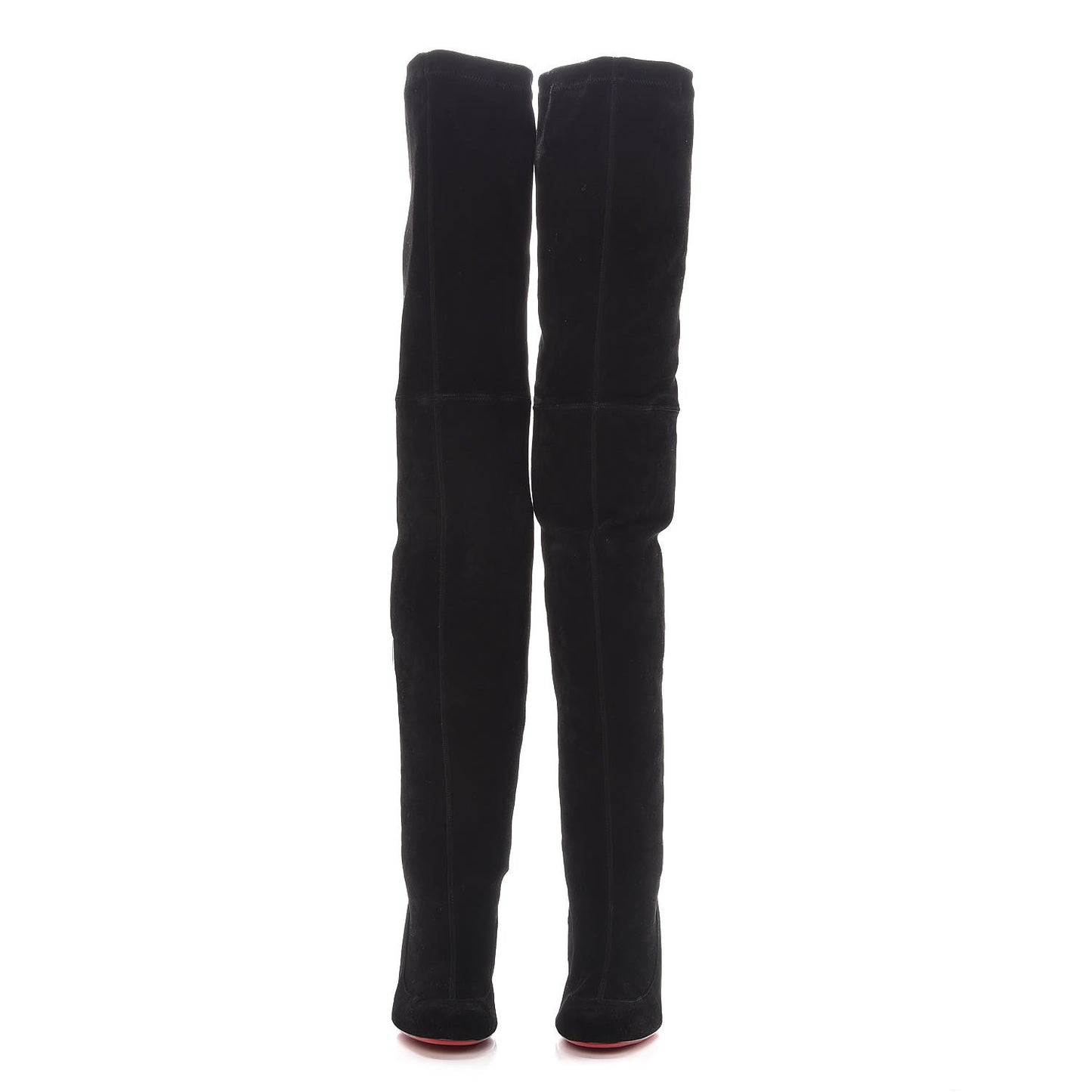 Veau Velours Stretch Gena 85 Over The Knee Boots 39 Black