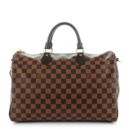 Louis Vuitton Damier Ebene Speedy Bandouliere 35 1 of 8