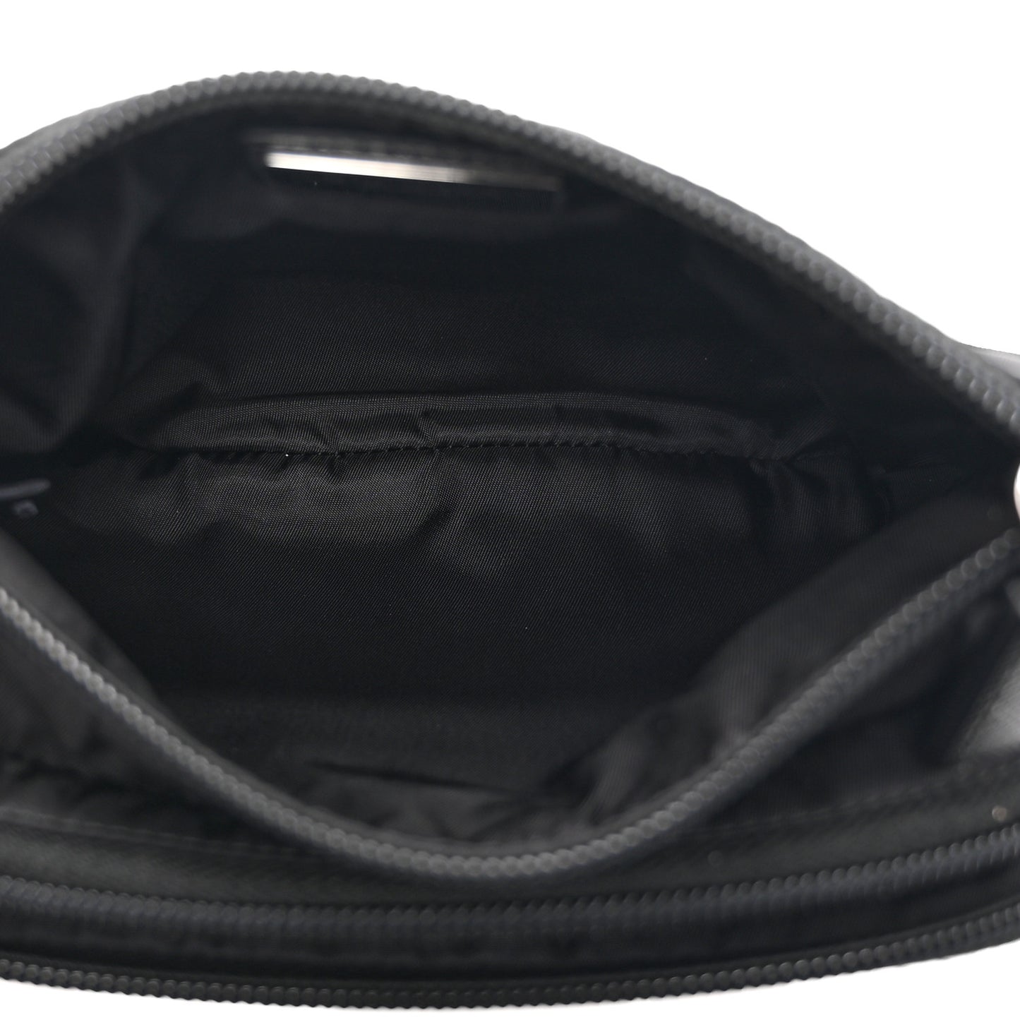 Re-Nylon Saffiano Belt Bag Black