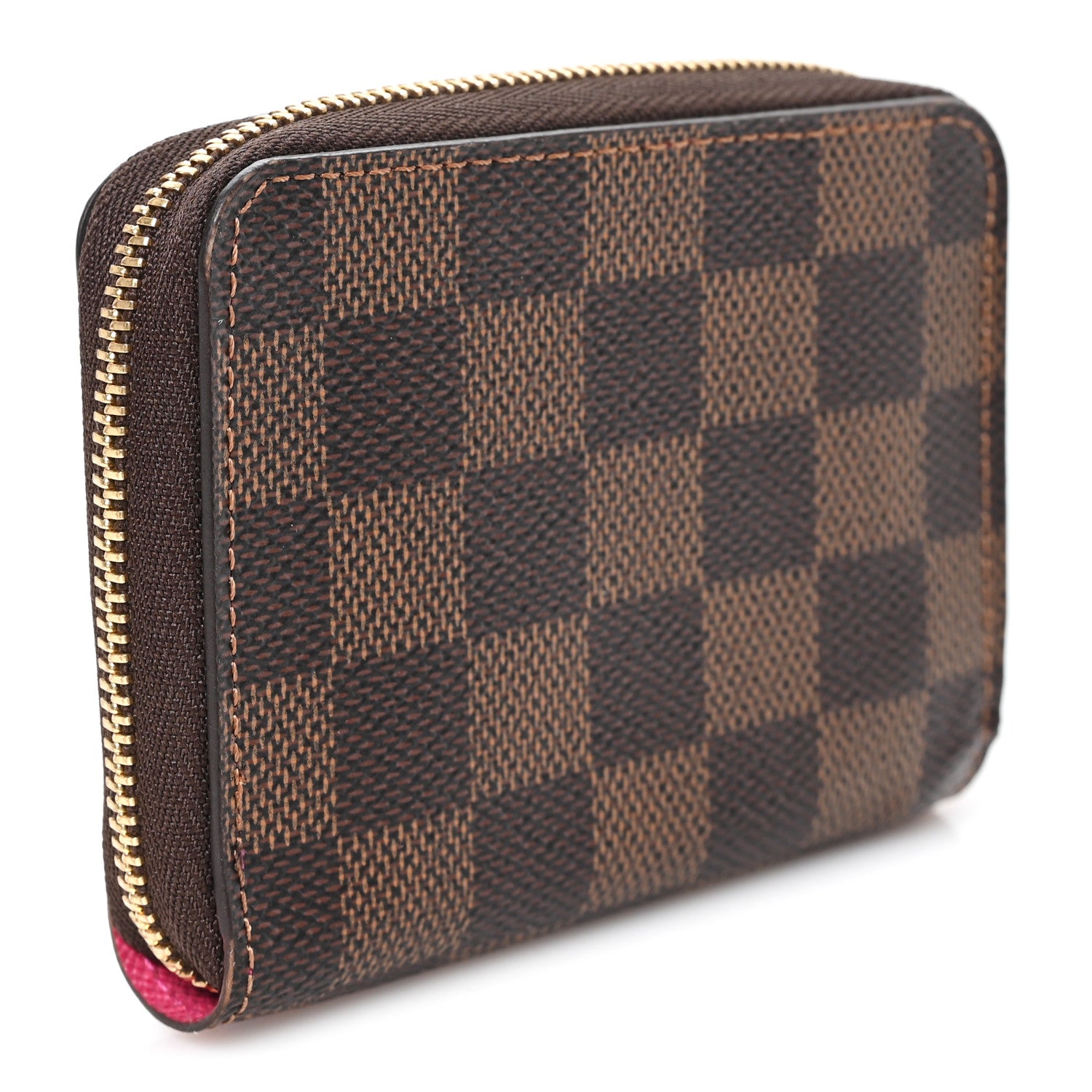 Louis Vuitton Damier Ebene 2020 Christmas Animation Roller Coaster Zippy Coin Purse Pivoine 3 of 6