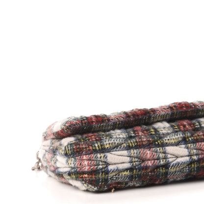 Miu Miu Tartan Matelasse Small Flap Naturale 7 of 9