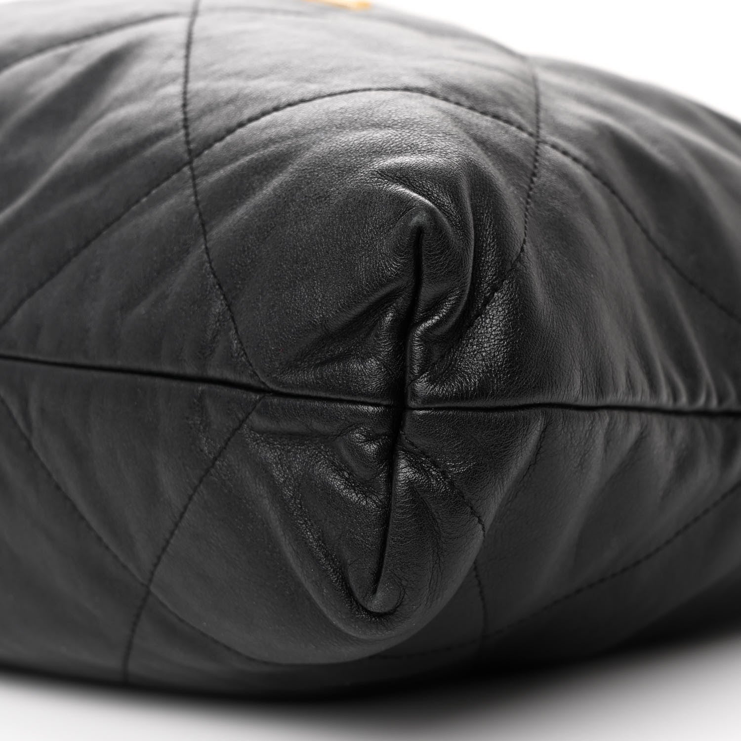 Chanel Shiny Calfskin Quilted Chanel 22 Black 8 of 12