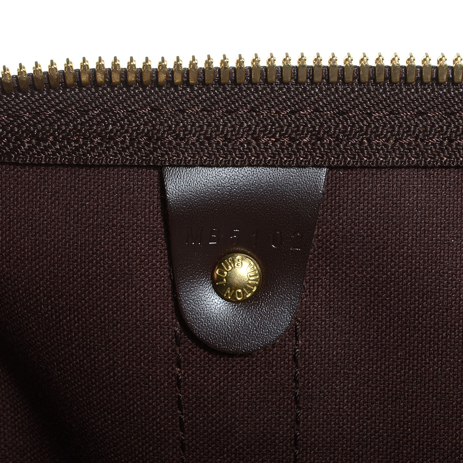 Louis Vuitton Damier Ebene Keepall Bandouliere 55 6 of 7