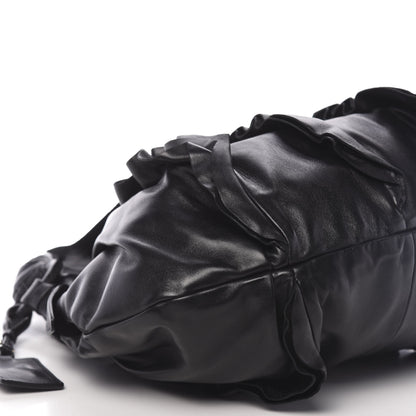 Prada Nappa Ruffle Bag Black 9 of 10