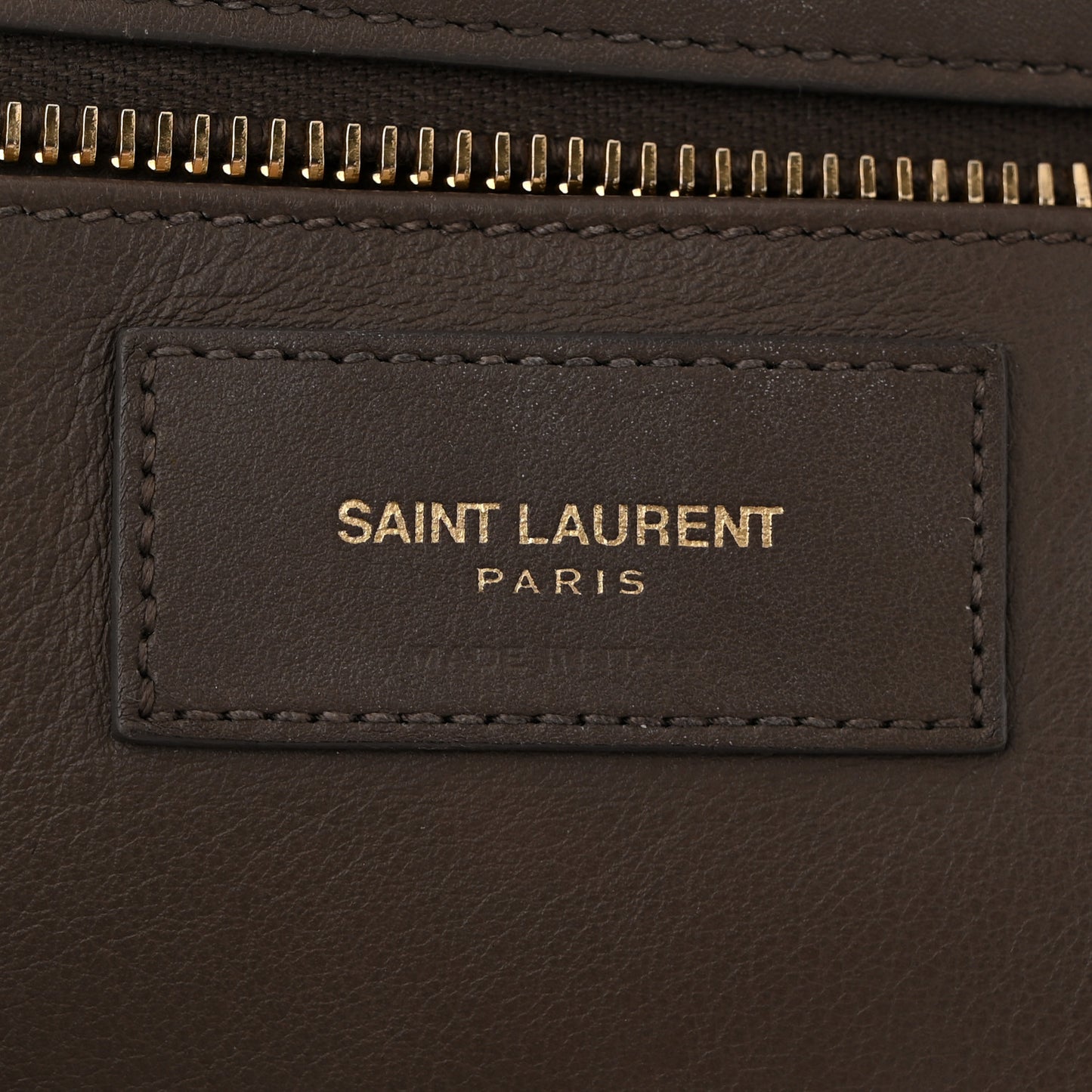 Calfskin Small Classic Y Cabas Grey