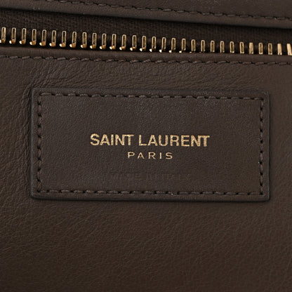 Saint Laurent Calfskin Small Classic Y Cabas Grey 6 of 12