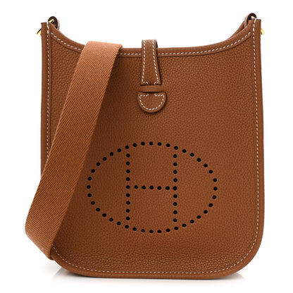 Hermes Taurillon Maurice Evelyne TPM Gold 1 of 11