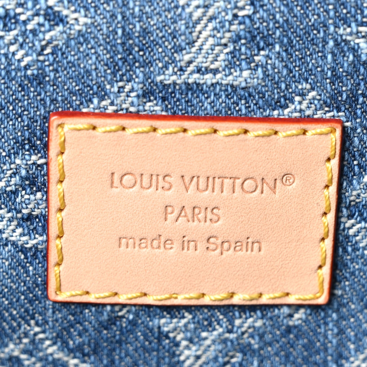 Monogram Denim Nano Diane Blue