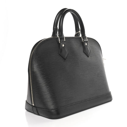 Louis Vuitton Epi Alma PM Black 3 of 9