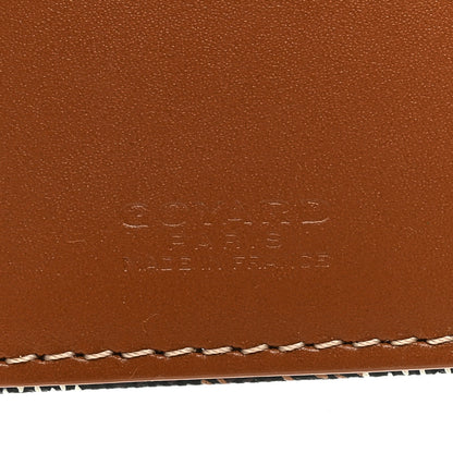 Goyard Goyardine Grenelle Passport Wallet Black Gold 6 of 6