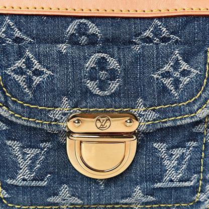 Louis Vuitton Monogram Denim Neo Speedy Blue 10 of 10