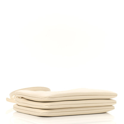 Celine Lambskin Small Trio Crossbody Bag Cream 3 of 11