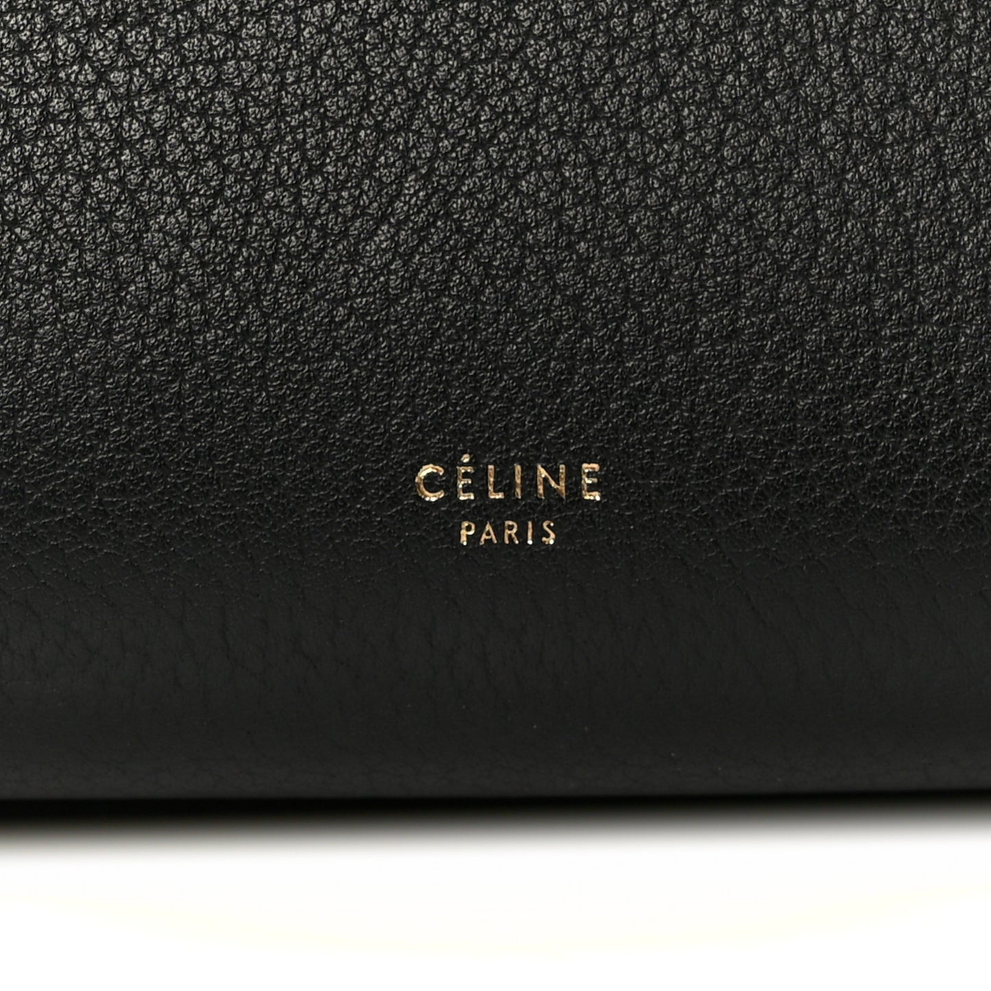 Crisped Calfskin Mini Tie Knot Tote Black