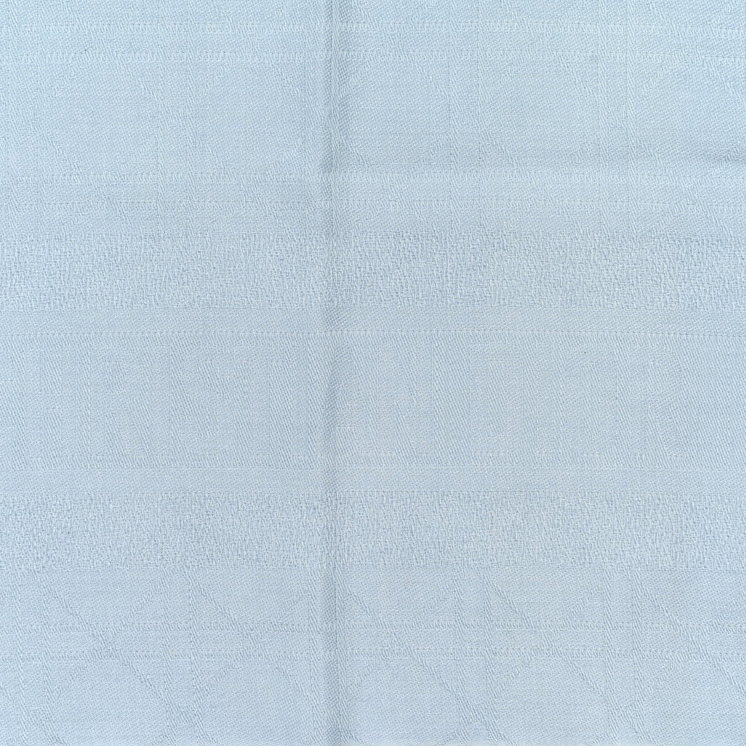 Christian Dior Wool Silk Cashmere Cannage Scarf Light Blue 2 of 3