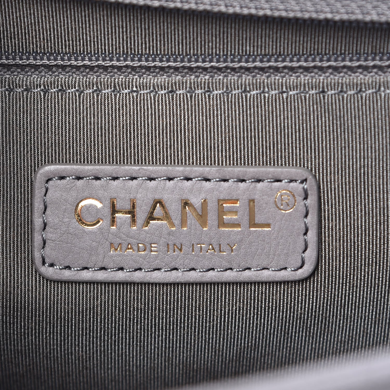 Chanel Caviar Quilted New Medium Boy Flap Grey 6 of 10