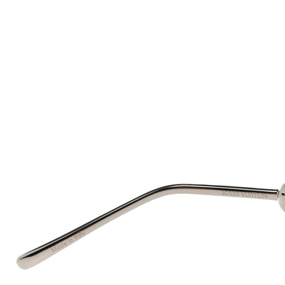Louis Vuitton Metal LV Jewel Sunglasses Z2142U Silver Grey 6 of 7