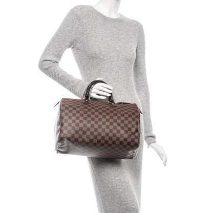 Louis Vuitton Damier Ebene Speedy 35 2 of 7