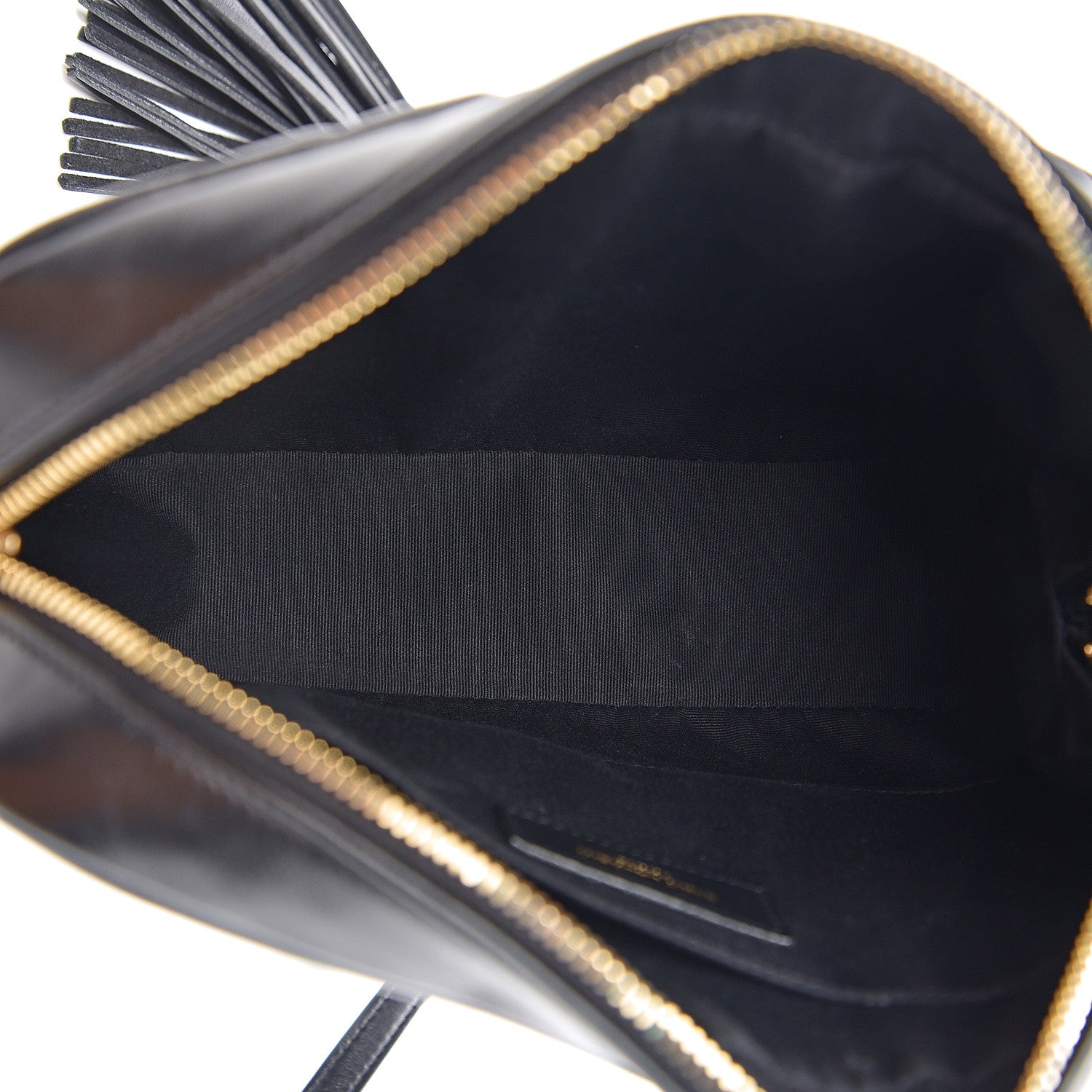 Saint Laurent Calfskin Matelasse Monogram Lou Camera Bag Black 4 of 8