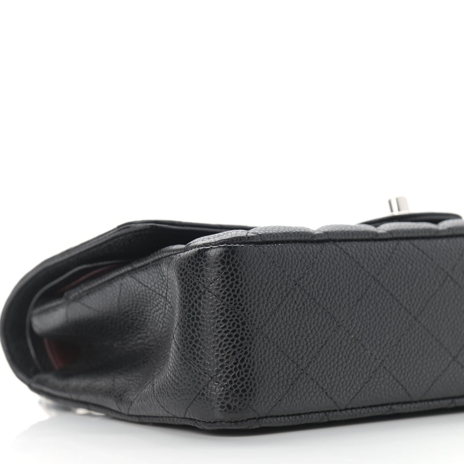 Chanel Caviar Quilted Medium Double Flap Black 7 of 9