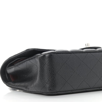 Chanel Caviar Quilted Medium Double Flap Black 7 of 9