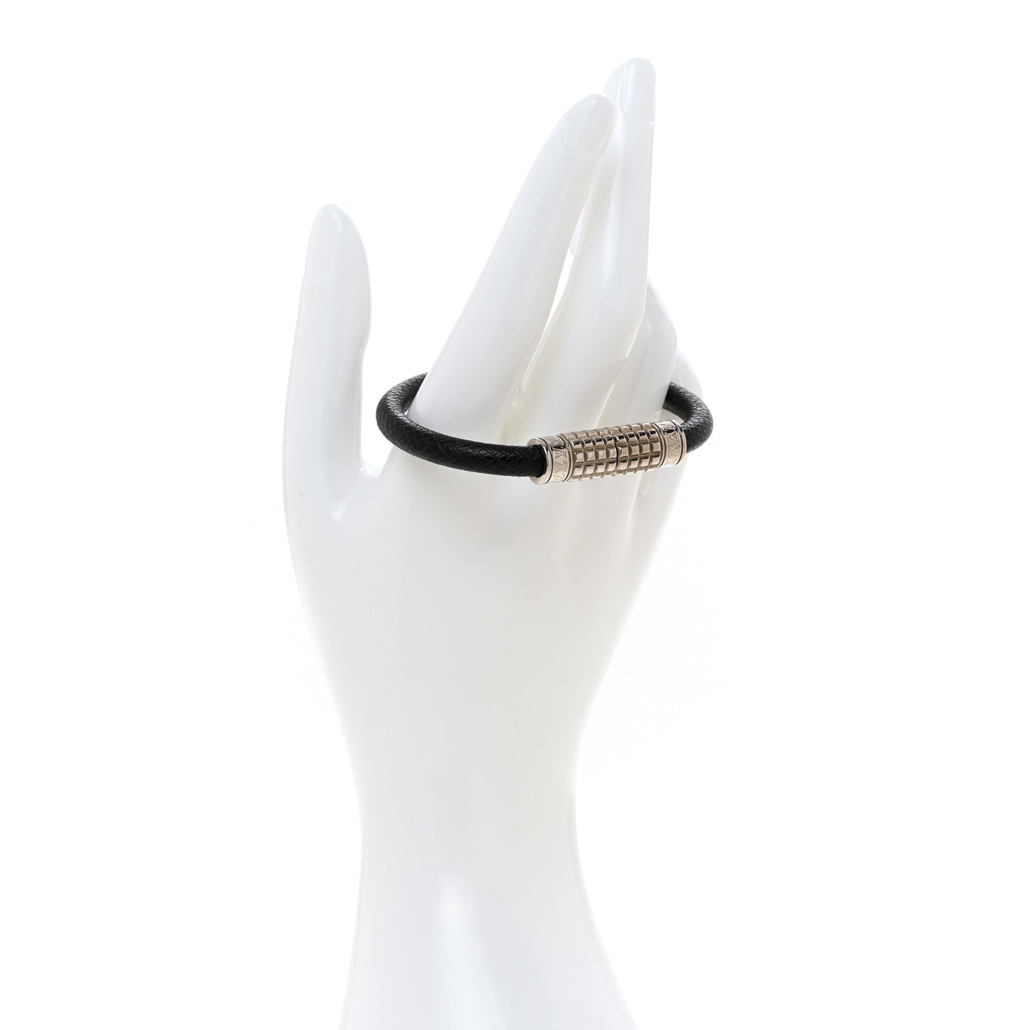 Louis Vuitton Damier Graphite Digit Bracelet 17 2 of 6