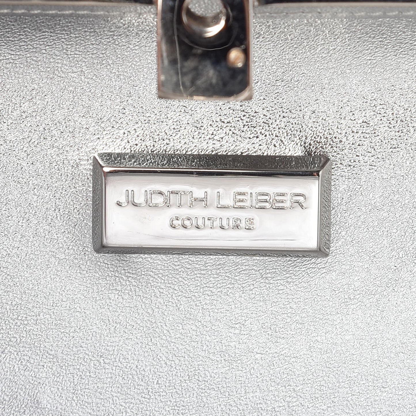 Crystal Striped Miniaudiere Clutch Black White