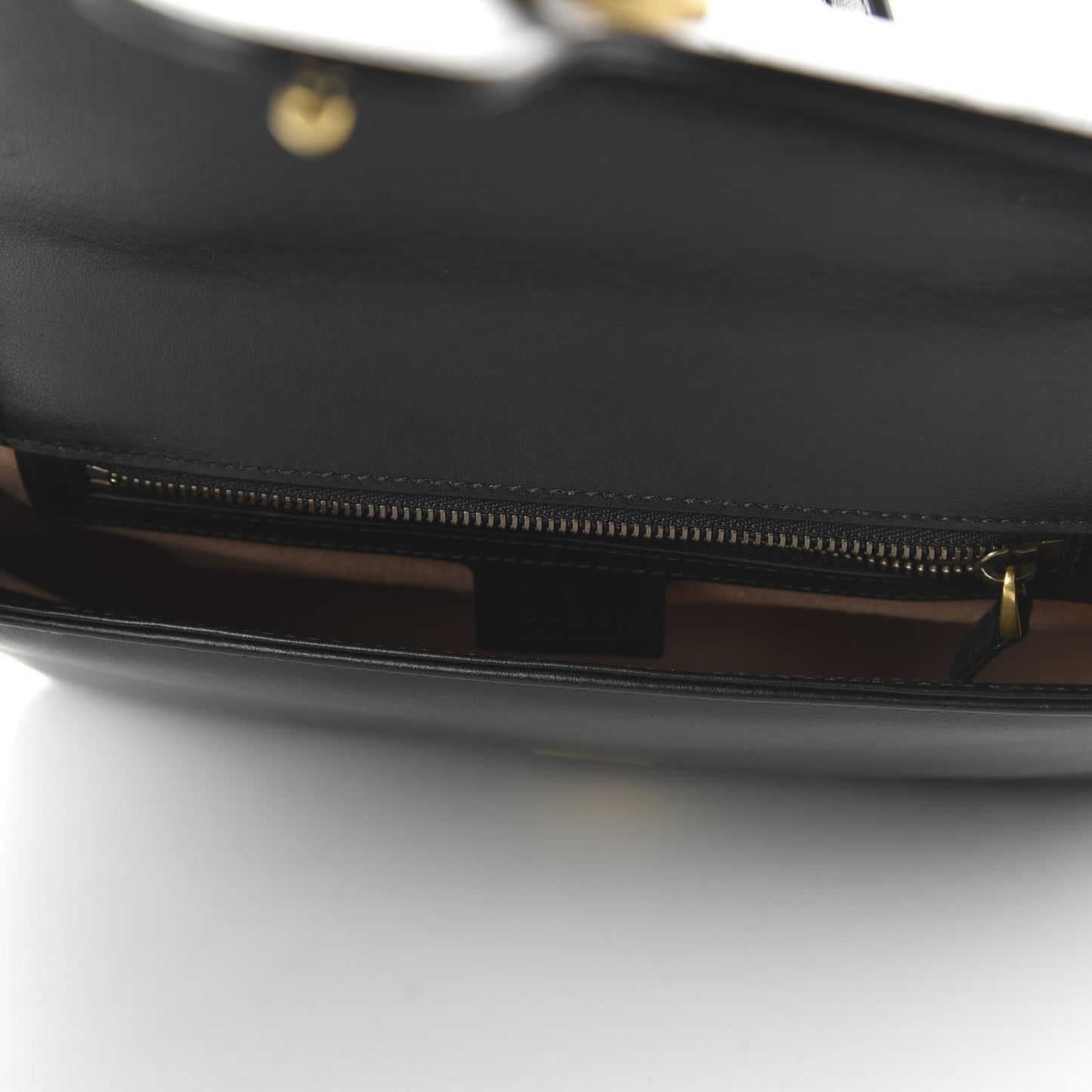 Calfskin Matelasse Small GG Marmont Top Handle Shoulder Bag Black