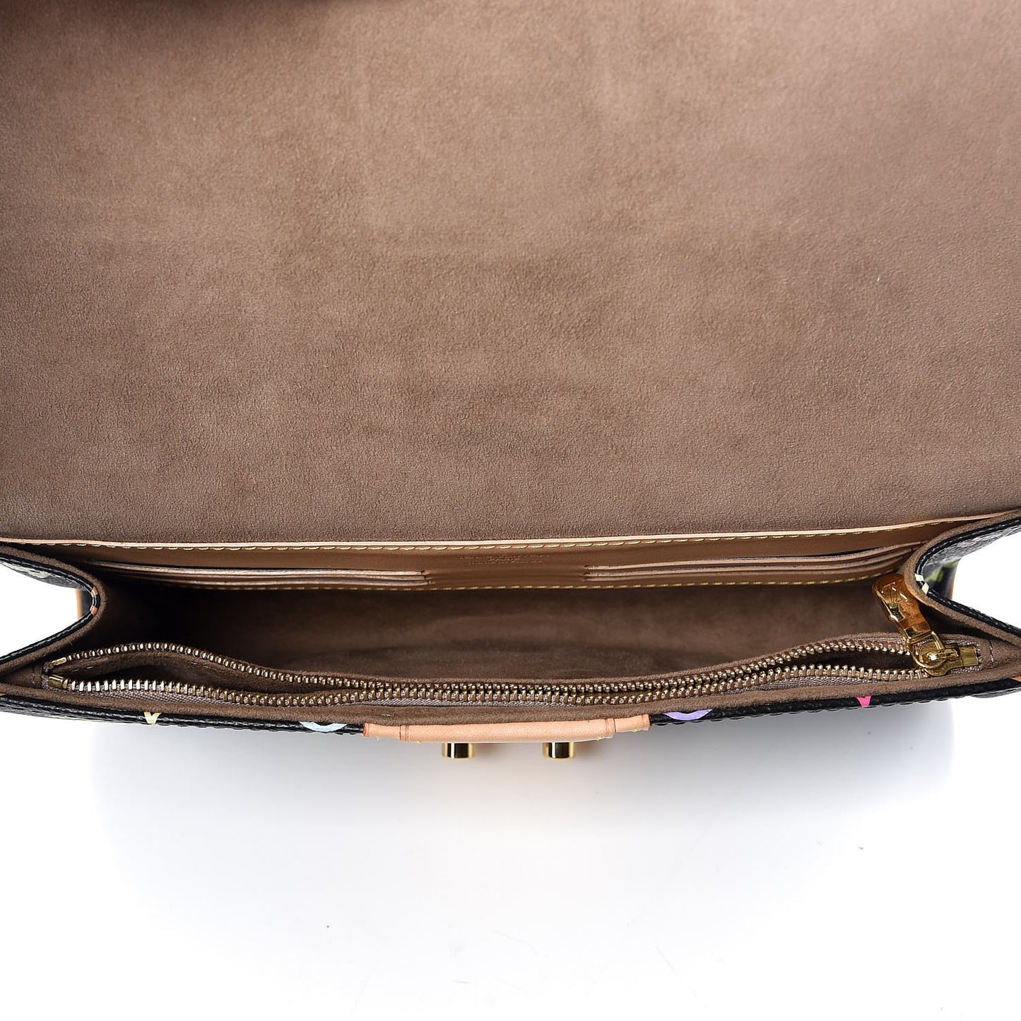 Monogram Multicolor Courtney Clutch Black