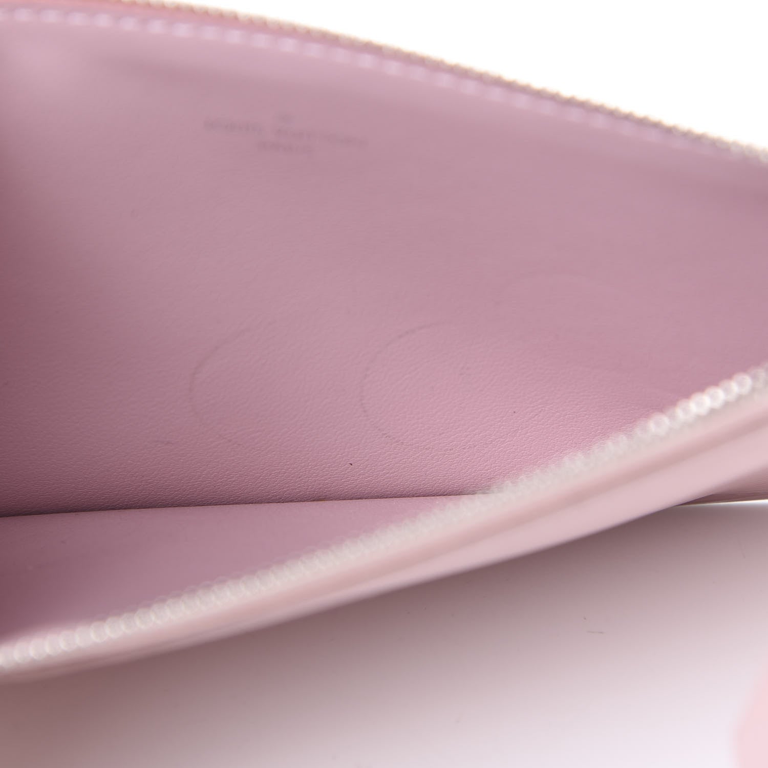 Louis Vuitton Epi Felicie Chain Wallet Zippered Insert Rose Ballerine 6 of 6