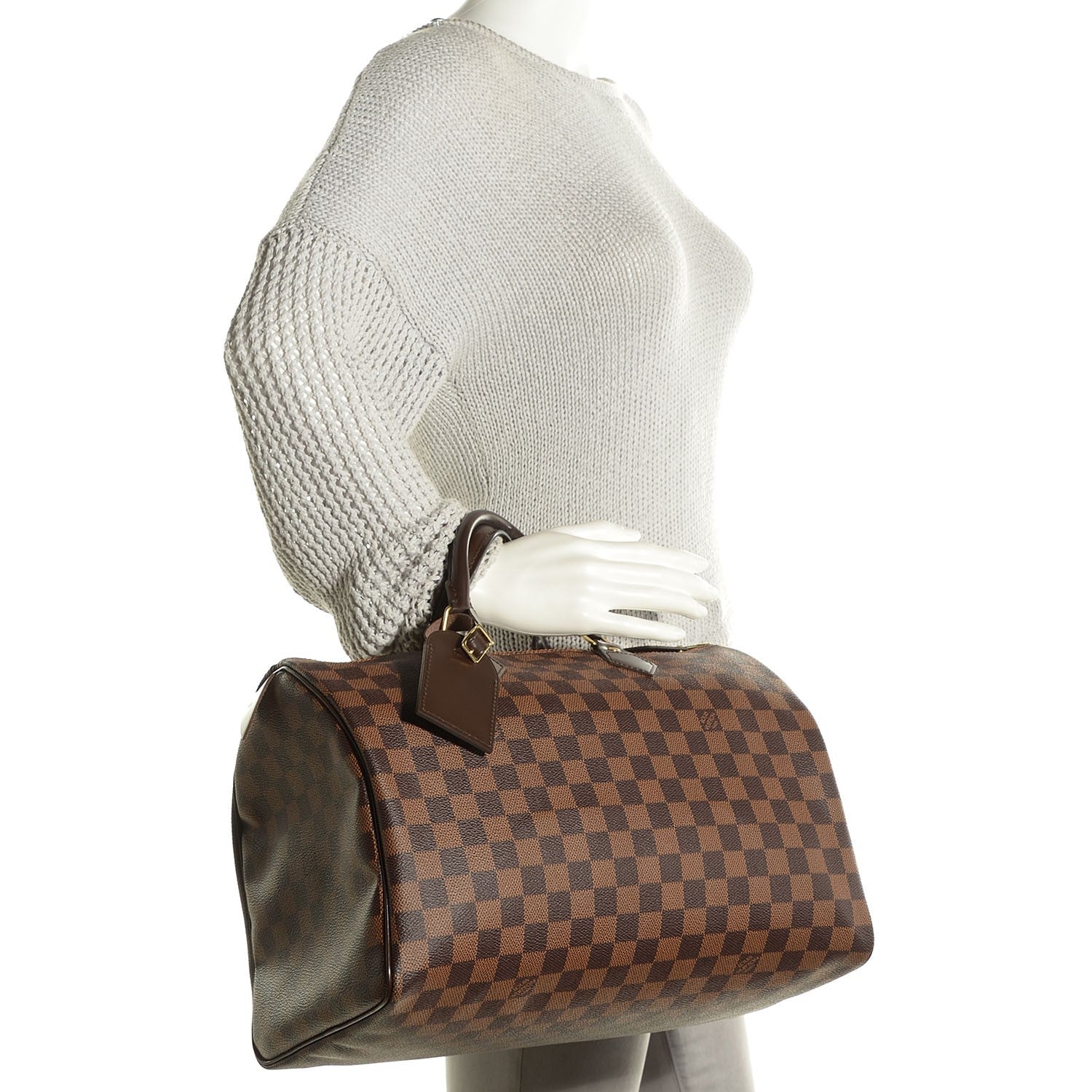Louis Vuitton Damier Ebene Speedy 35 2 of 8