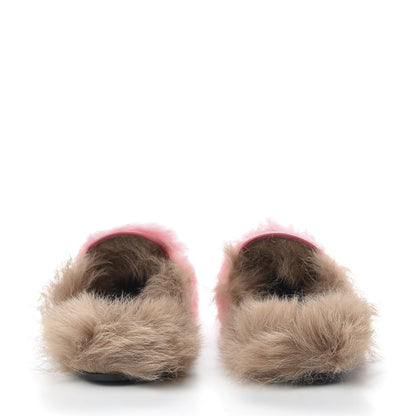Gucci Merino Wool Womens Princetown Slippers 39 Pink 6 of 8